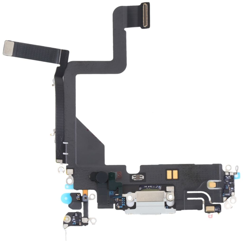 iPhone 14 Pro Charging Port Flex Cable - White