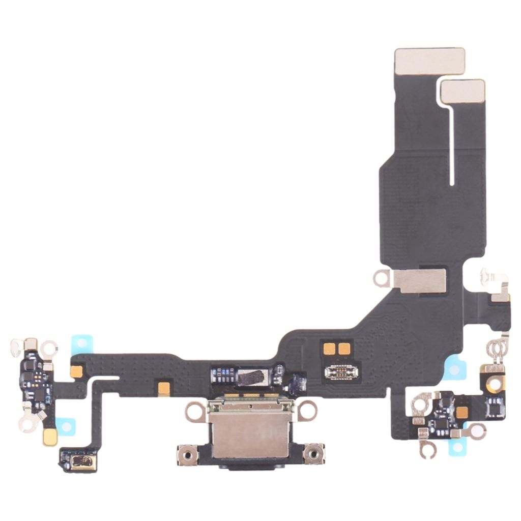 IPhone 15 Original laddkontakt flexkabel – svart