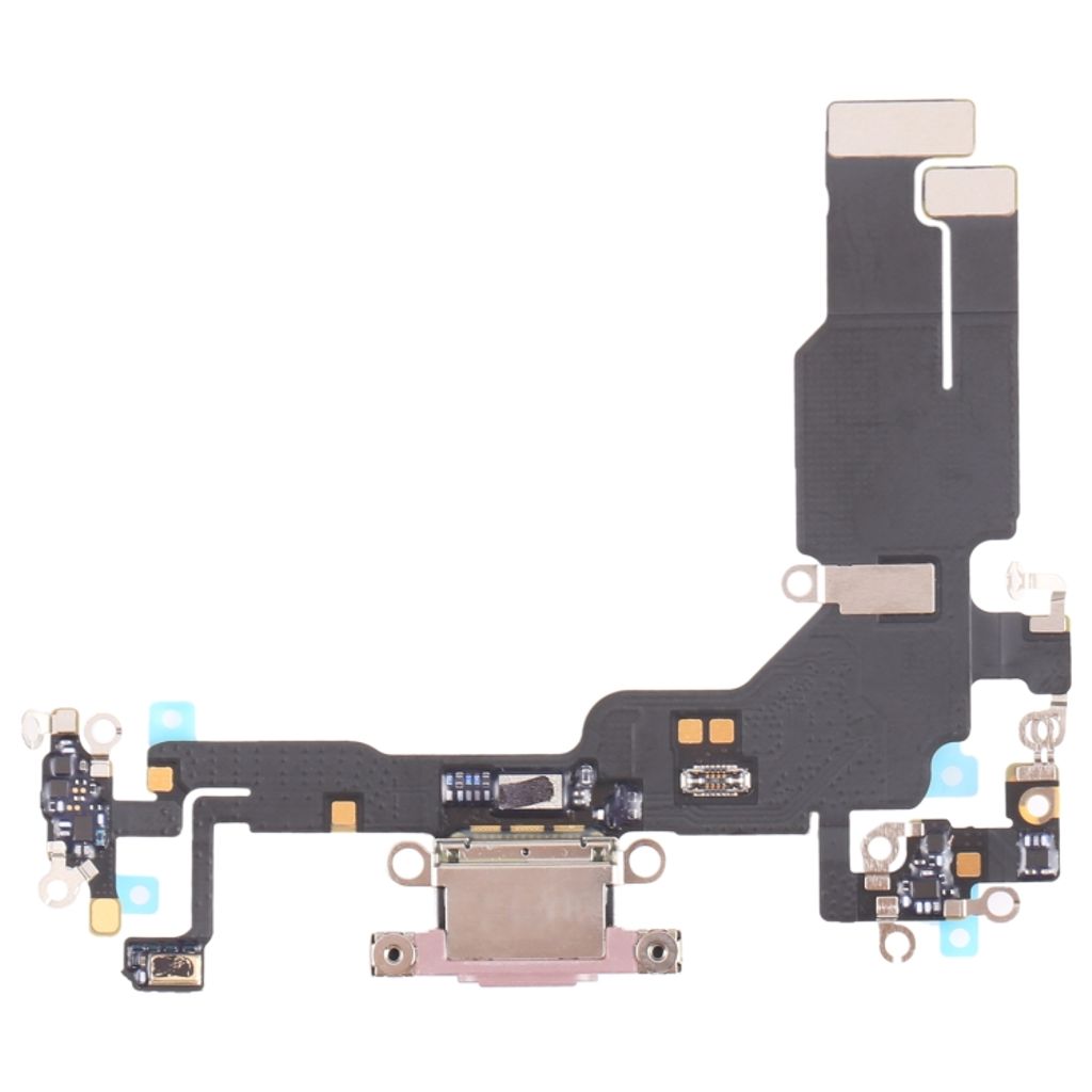 iPhone 15 Original Charging Port Flex Cable  - Pink