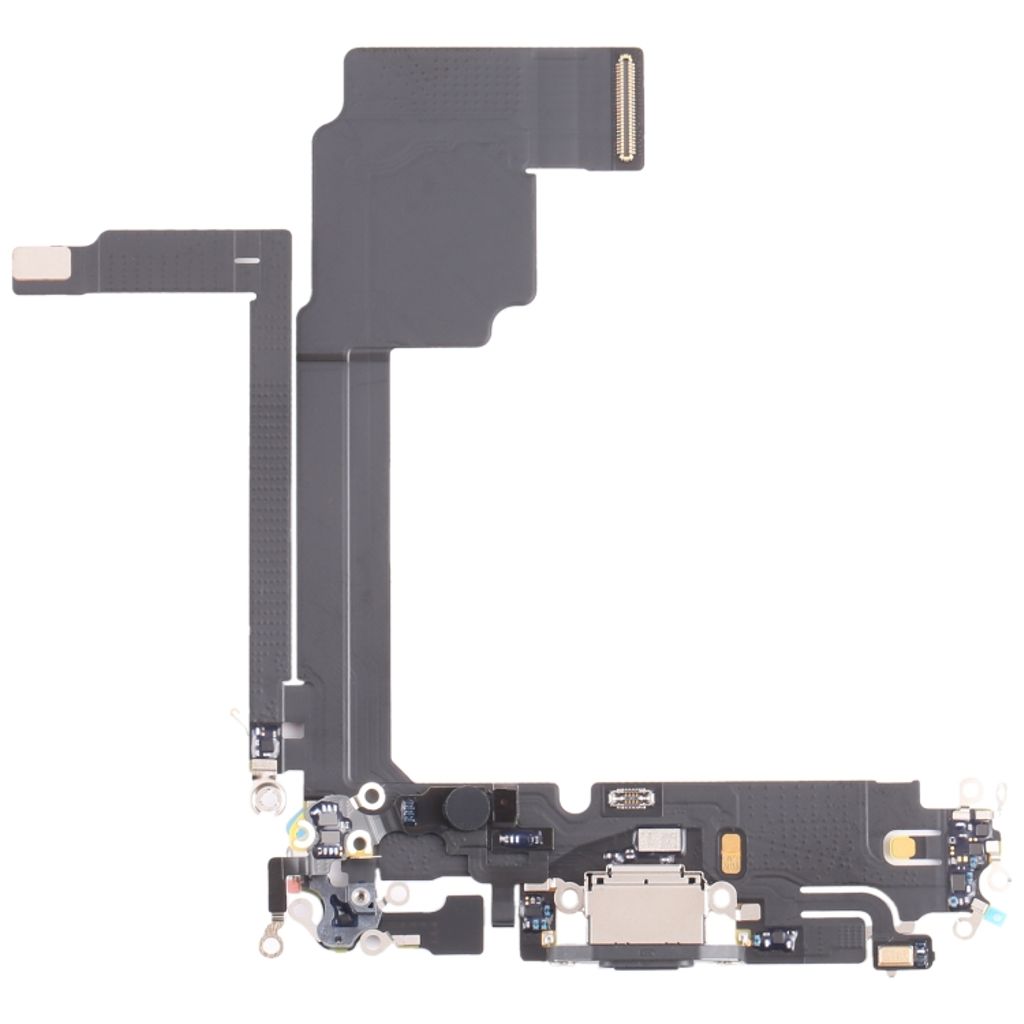 iPhone 15 Pro Max Original Charging Port Flex Cable  - Black