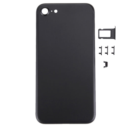 iPhone 7 Back Cover (No Logo) - Black (Matte)