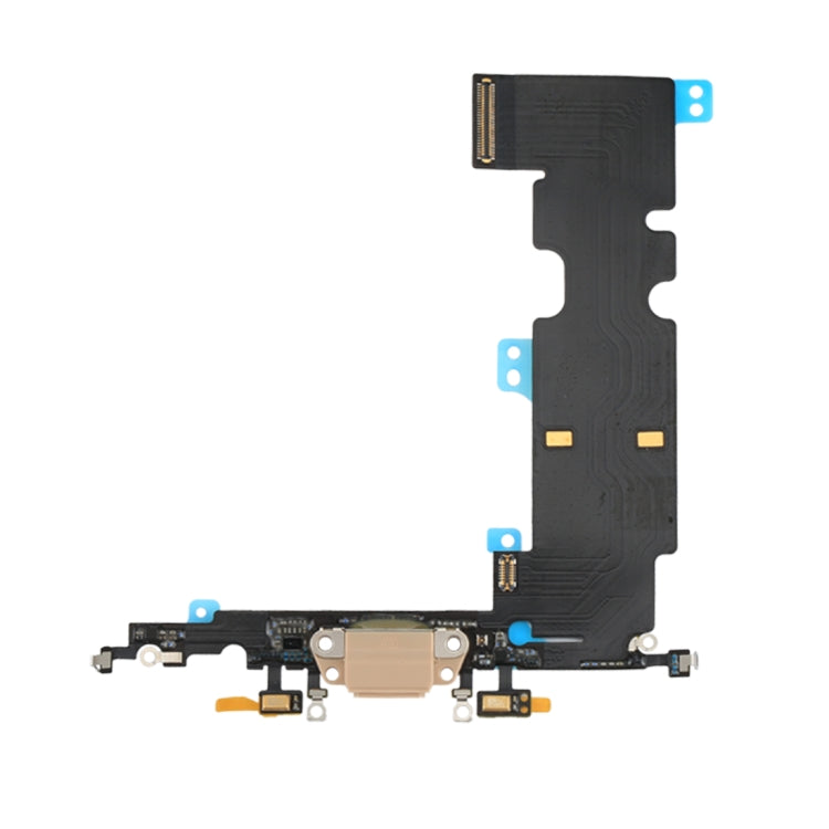 IPhone 8 Plus Charging Microfone flexkabel guld