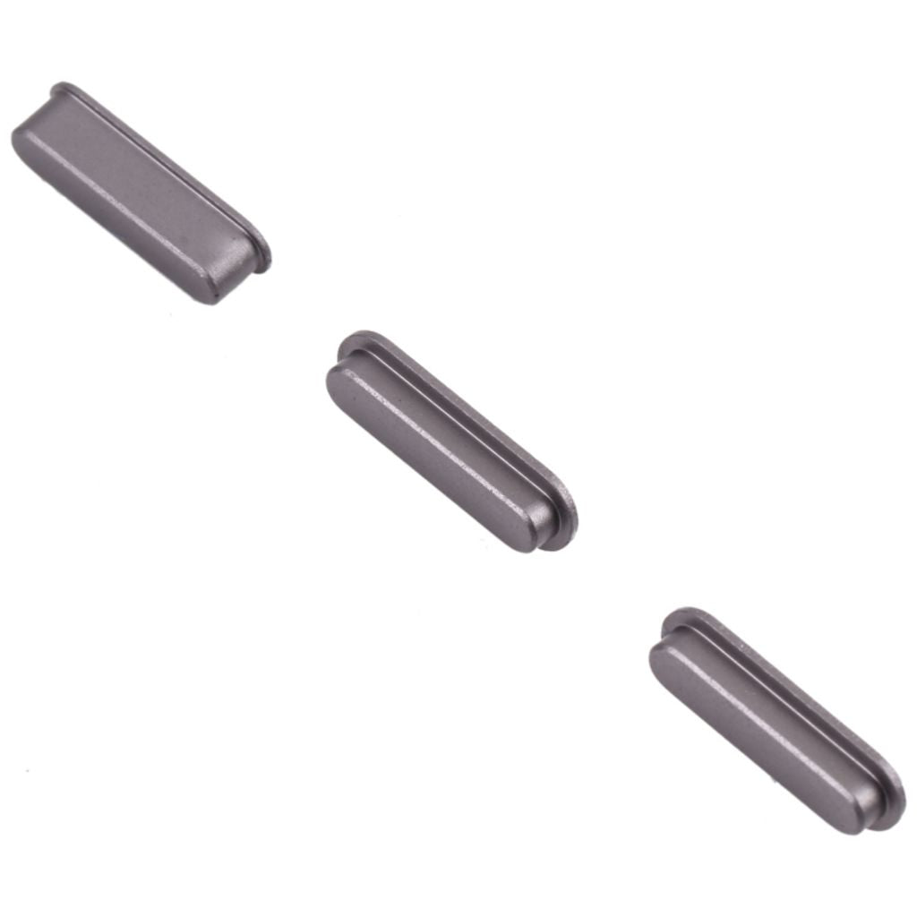 Strömknapp and Volume Control Button till iPad 10.2 inch 2019 2020 2021 (grå)