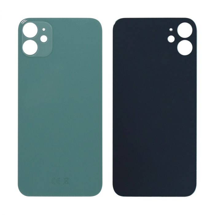 IPhone 11 bakglas without logo High Quality grön