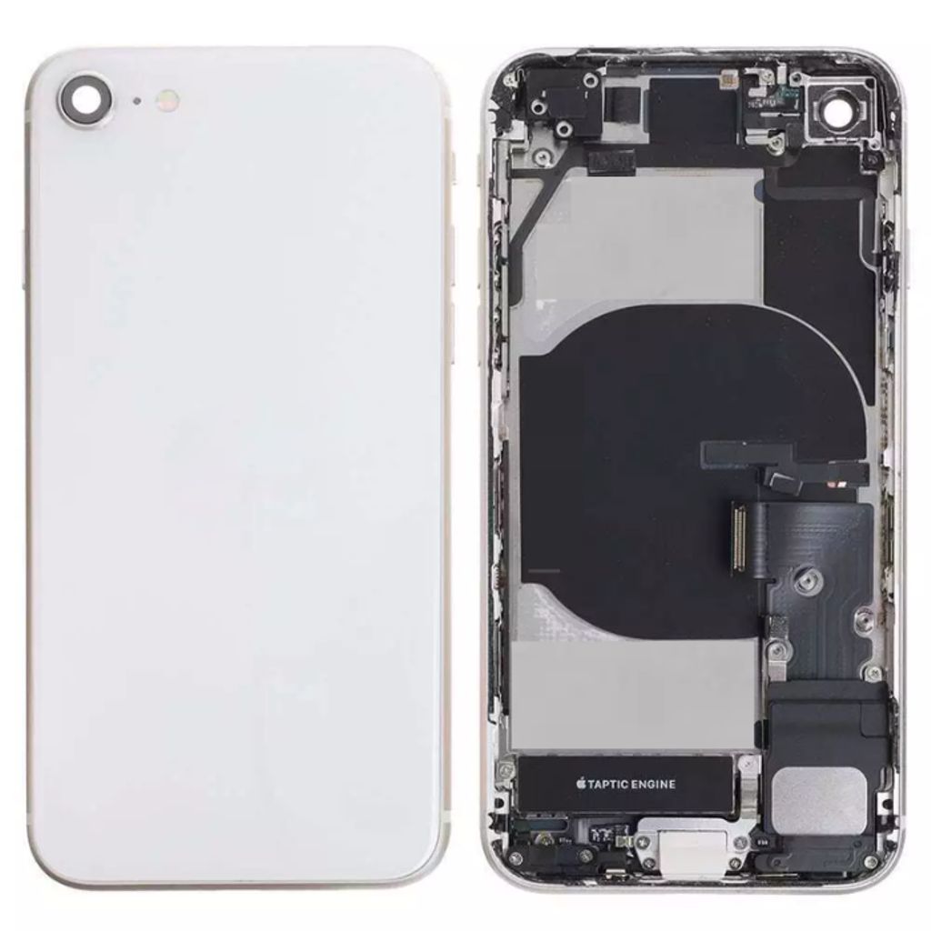 iPhone SE 2022 Housing with small parts Original Pulled - Starlight