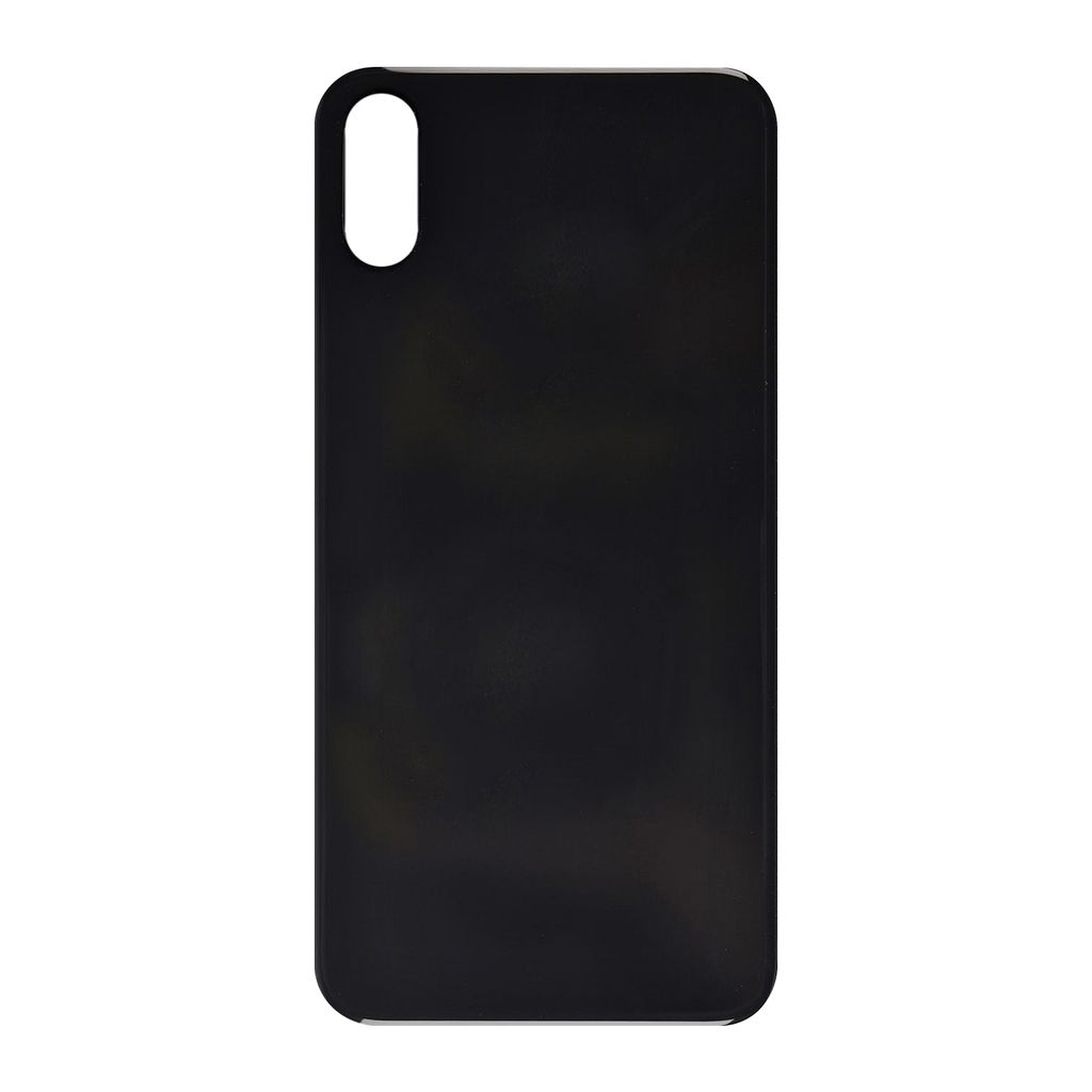 iPhone XS Bakglas HQ - Space Gray (No Logo)