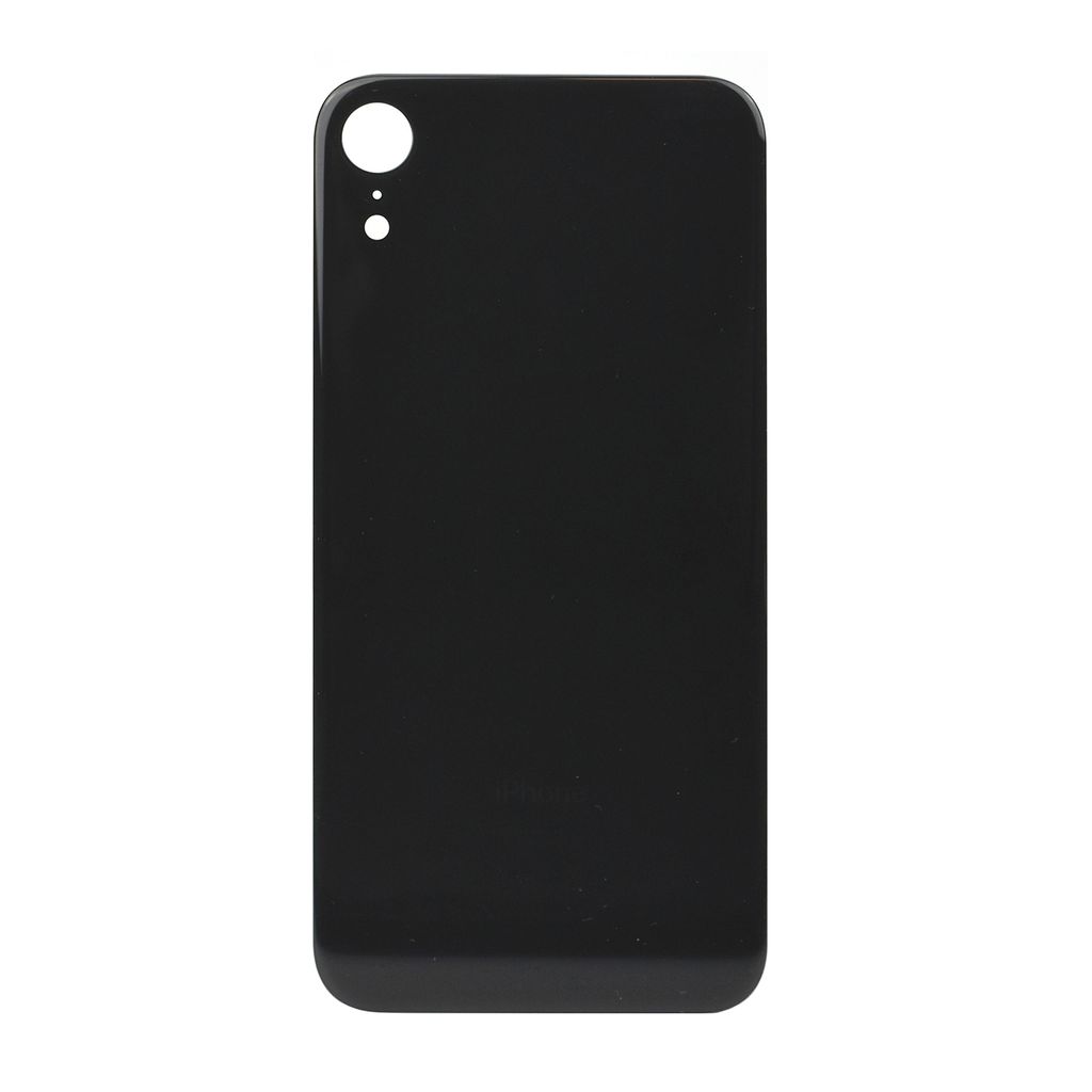 iPhone XR Bakglas HQ - Space Gray (No Logo)