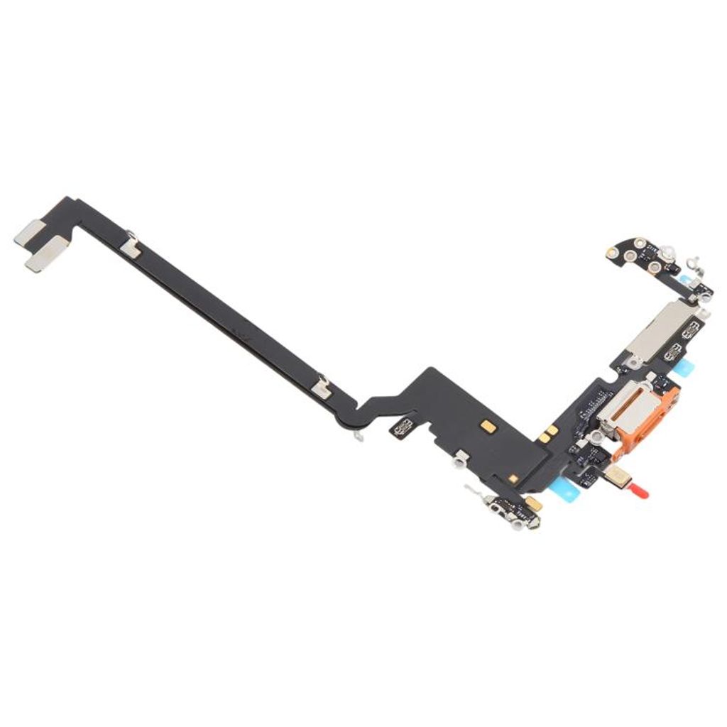 iPhone 17 Pro Max Charging port flex cable - Cosmic Orange