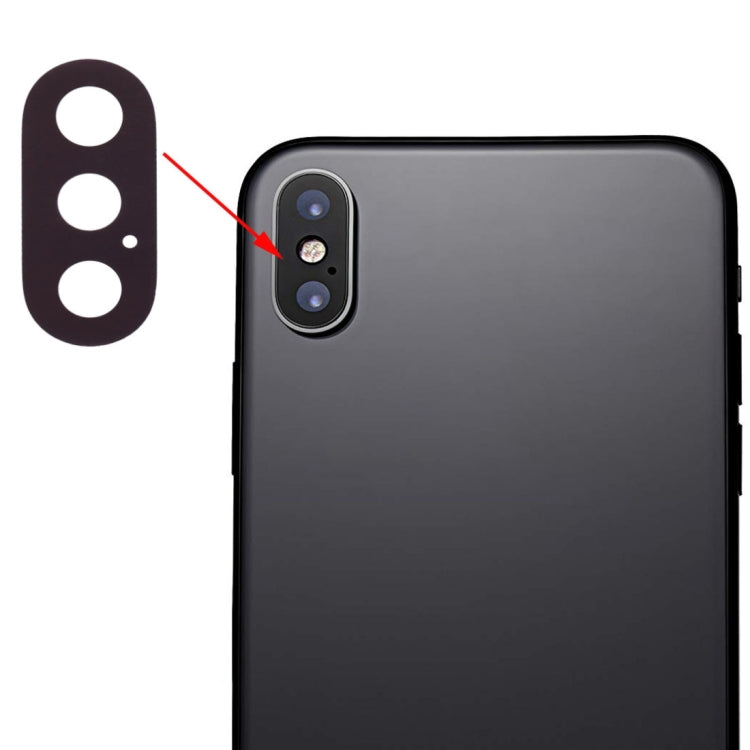 IPhone X kameralins svart