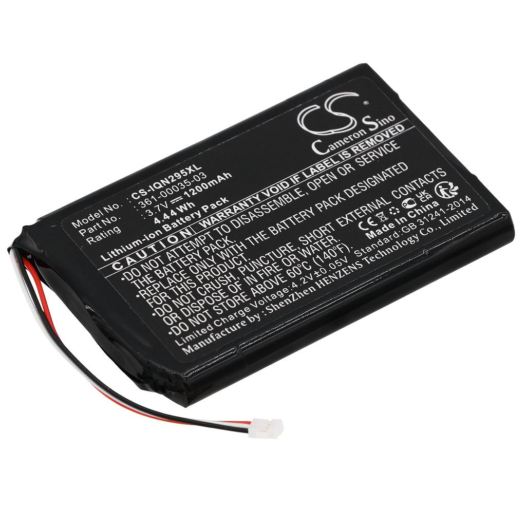 Battery for Garmin 010-01316-00 etc