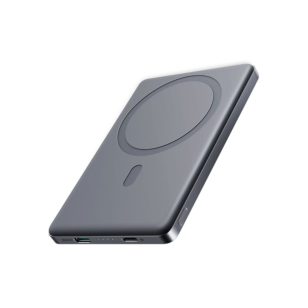 Joyroom 20W Ultra-Slim 9.2mm Aluminum Magnetic Wireless Power Bank 5000mAh
