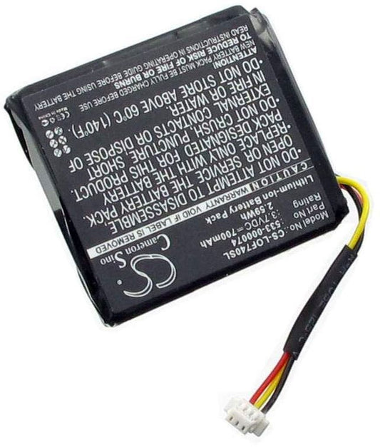 Battery for Logitech F540 / G930 etc. replacement battery