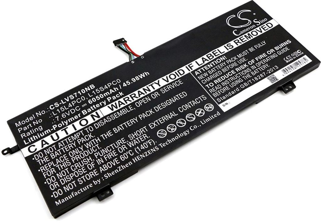 Battery for Lenovo IdeaPad 710S etc