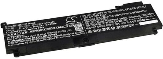 Battery for Lenovo ThinkPad T470s etc