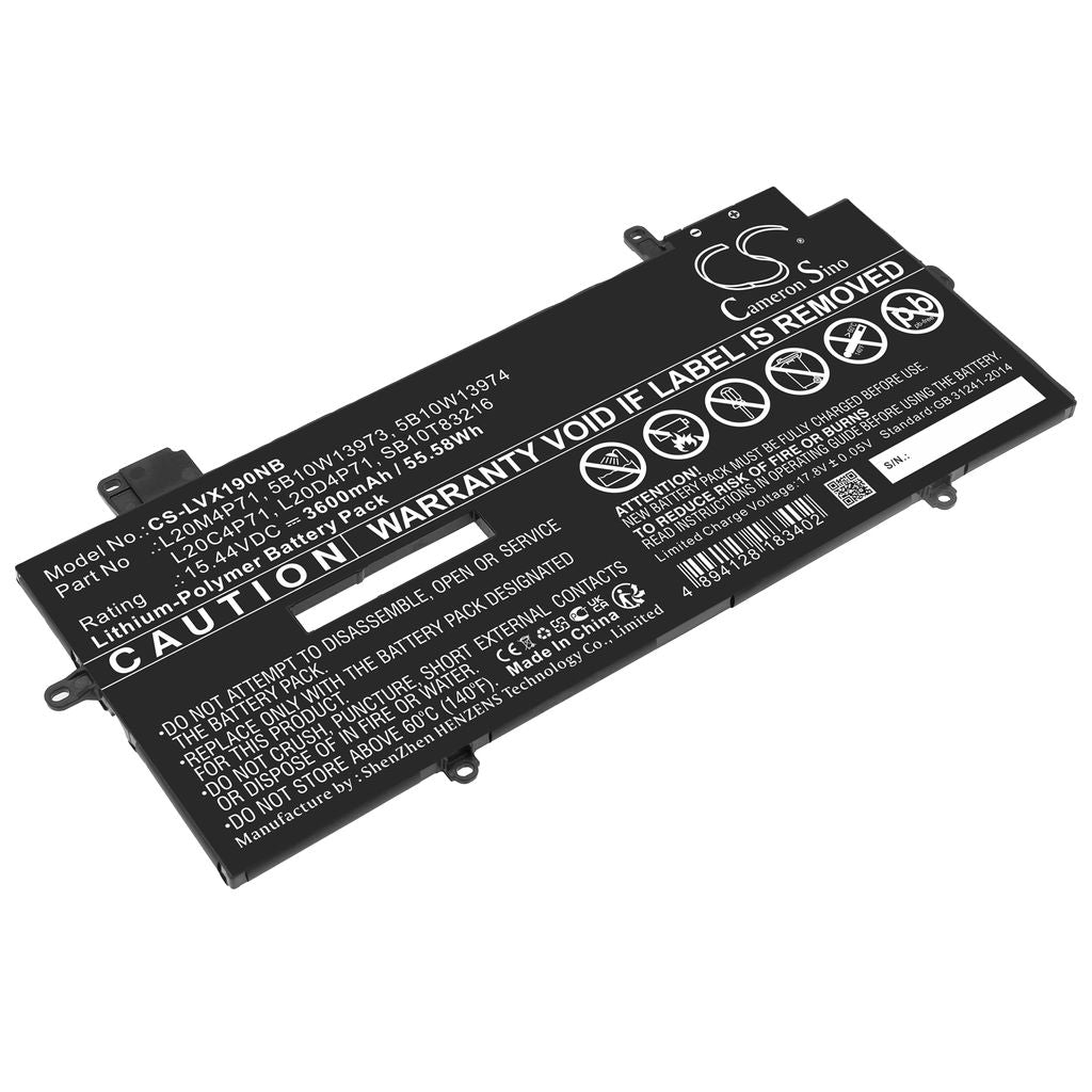 Battery for Lenovo ThinkPad X1 Carbon Gen 9-20XW005JGM mfl