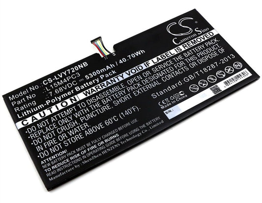 Battery for Lenovo IdeaPad Miix 720 etc