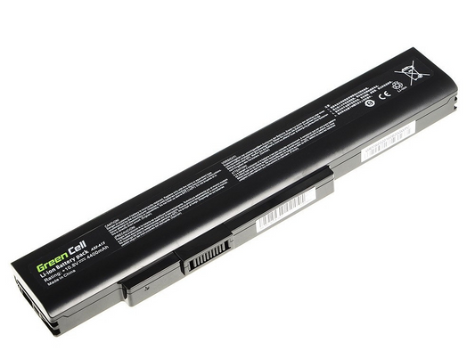 Green Cell Battery for MSI A6400, CR640 etc. 4400mAh, 11.1V