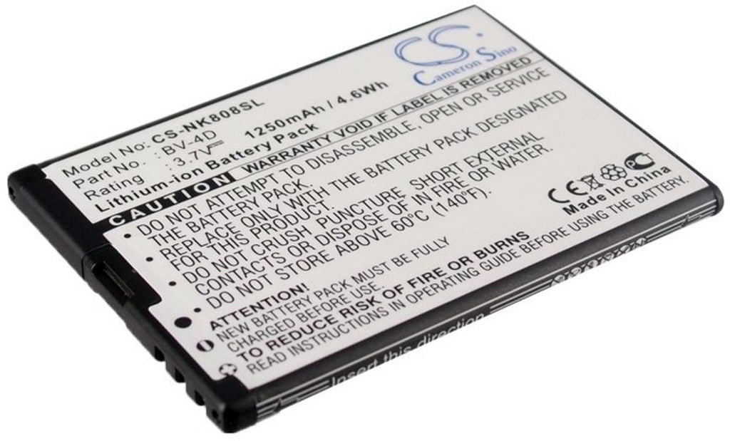 Batteri för Nokia 808 etc