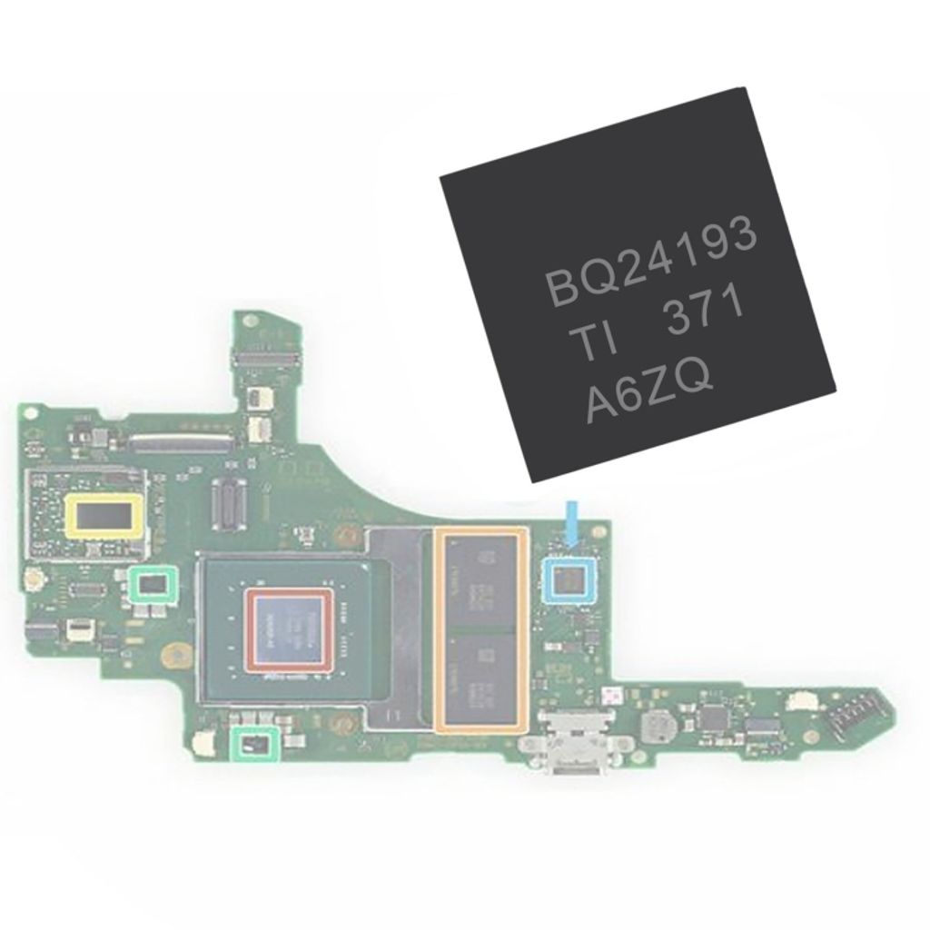 Nintendo Switch replacement battery charging IC chip BQ24193