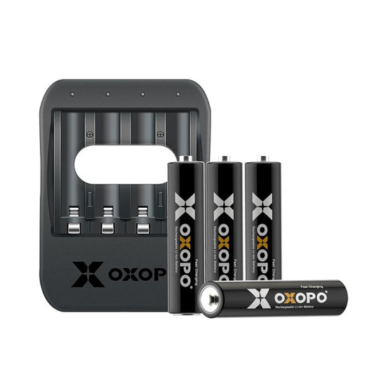 Battery charger Oxopo for Li-ion incl. 4 AA 1850mah Li-ion
