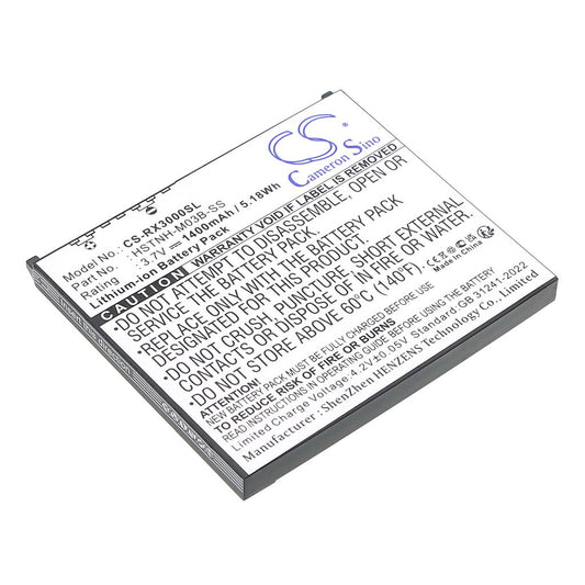 Battery for HP iPAQ RX3100 replacement battery 1400 mAh