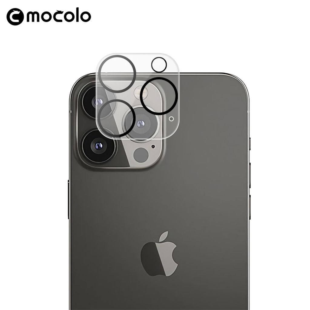 MOCOLO Lens Fodral for iPhone 15 Pro / Pro Max - Black Frame