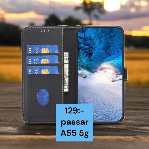 Samsung galaxy A55 5g plånboksfodral