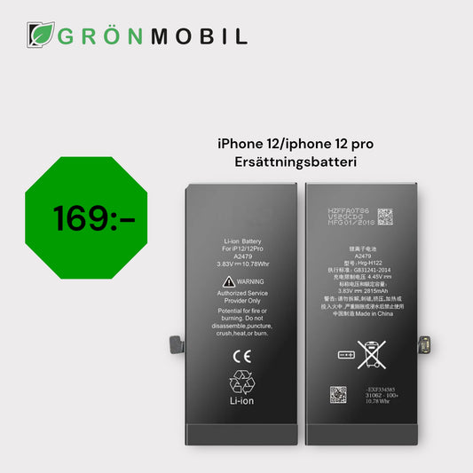 iPhone 12/12 Pro Högkapacitetsbatteri