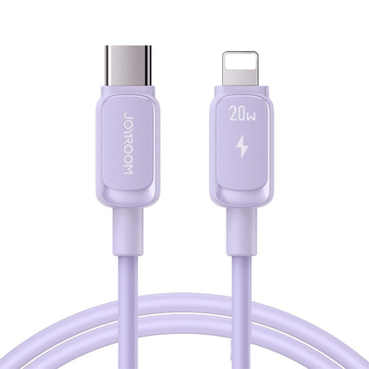 Joyroom USB-C to Lightning Fast Charging kabel, 20W, 1.2m - lila