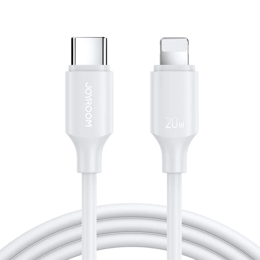 Joyroom USB-C to Lightning Charging Cable, 20W, 1M - White