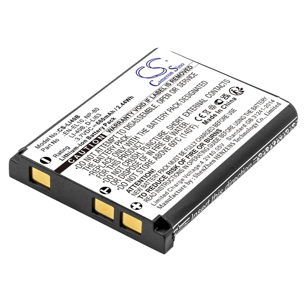 Battery for DS5370 (VPC-T1060) replacement battery