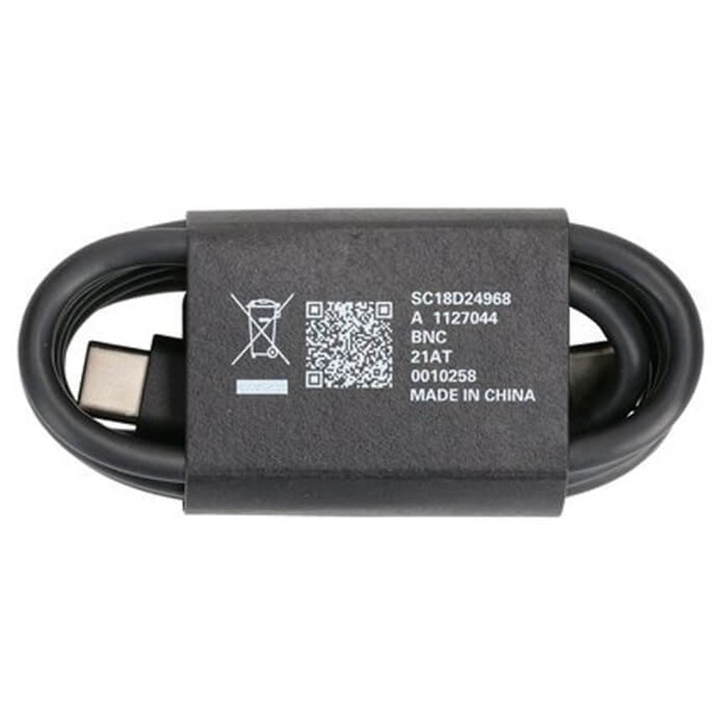 Motorola Edge 30 Pro 6.5A, 1m charging cable - Black