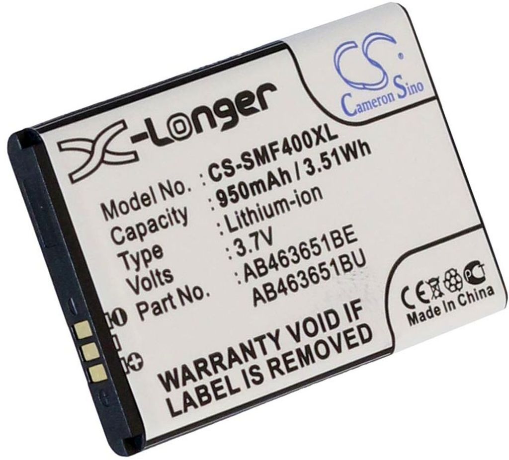 Batteri for Samsung SGH-L700 etc replacement battery
