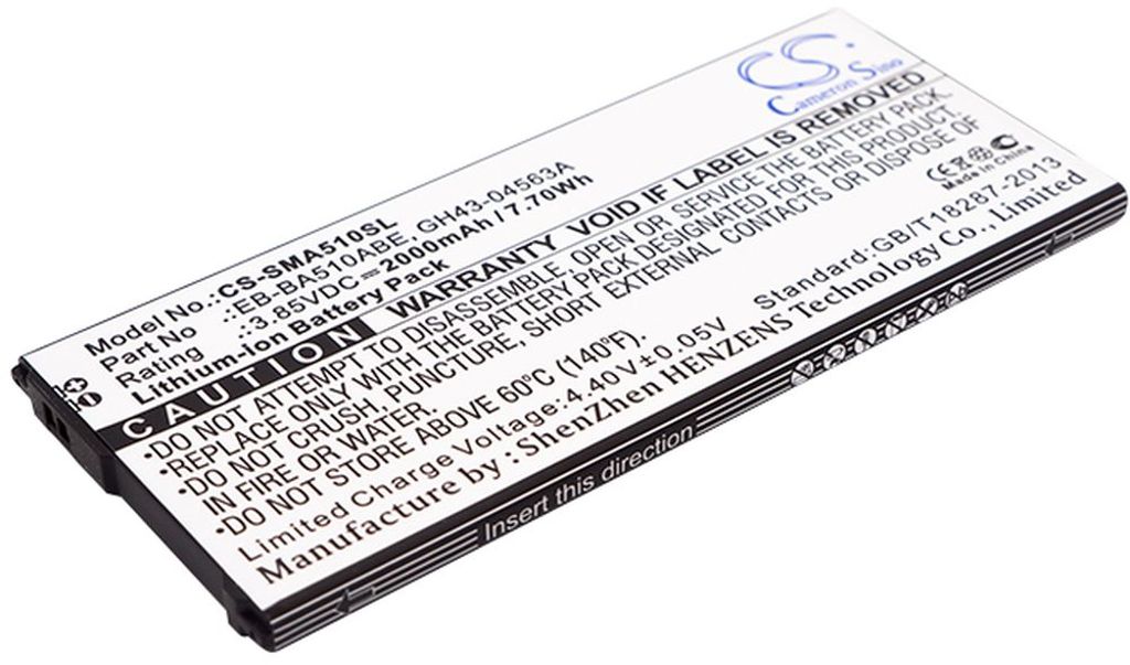Batteri for Samsung Galaxy A5 2016 Duos etc