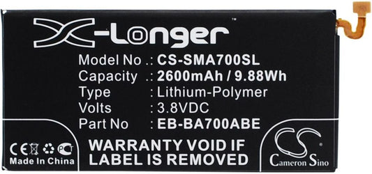 Battery for Samsung Galaxy A7 etc