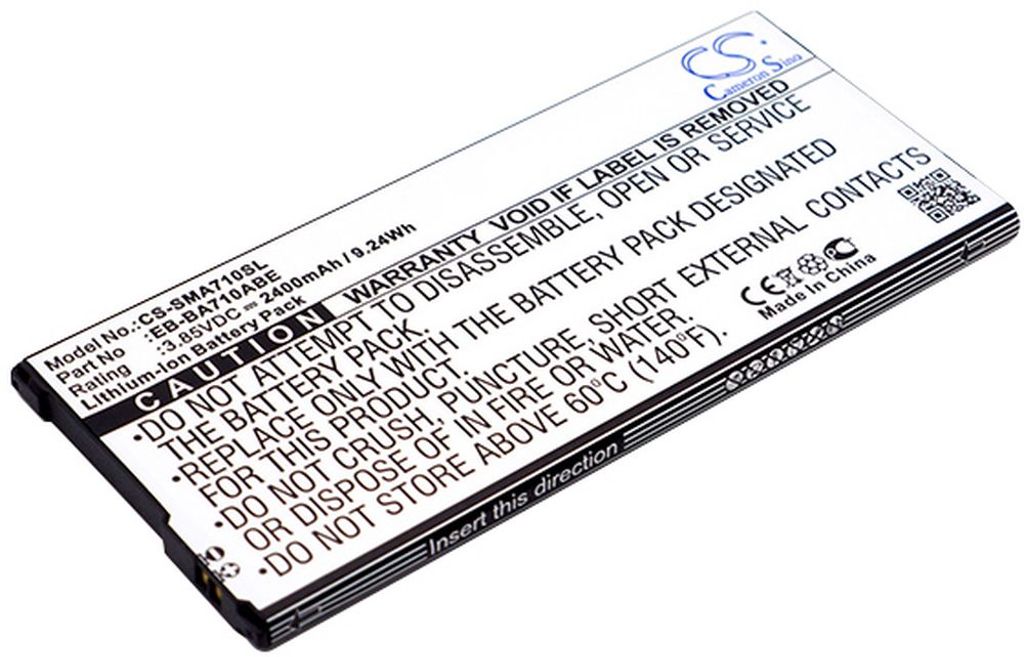 Batteri for Samsung Galaxy A7 2016 Duos etc