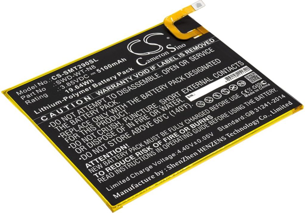 Batteri for Samsung Galaxy Tab A 8.0 2019 etc
