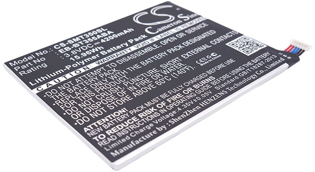 Batteri for Samsung Galaxy Tab A 8.0 etc