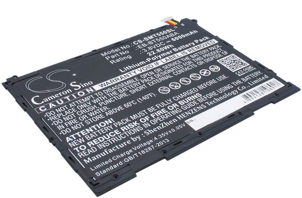 Batteri for Samsung Galaxy Tab A 9.7 etc