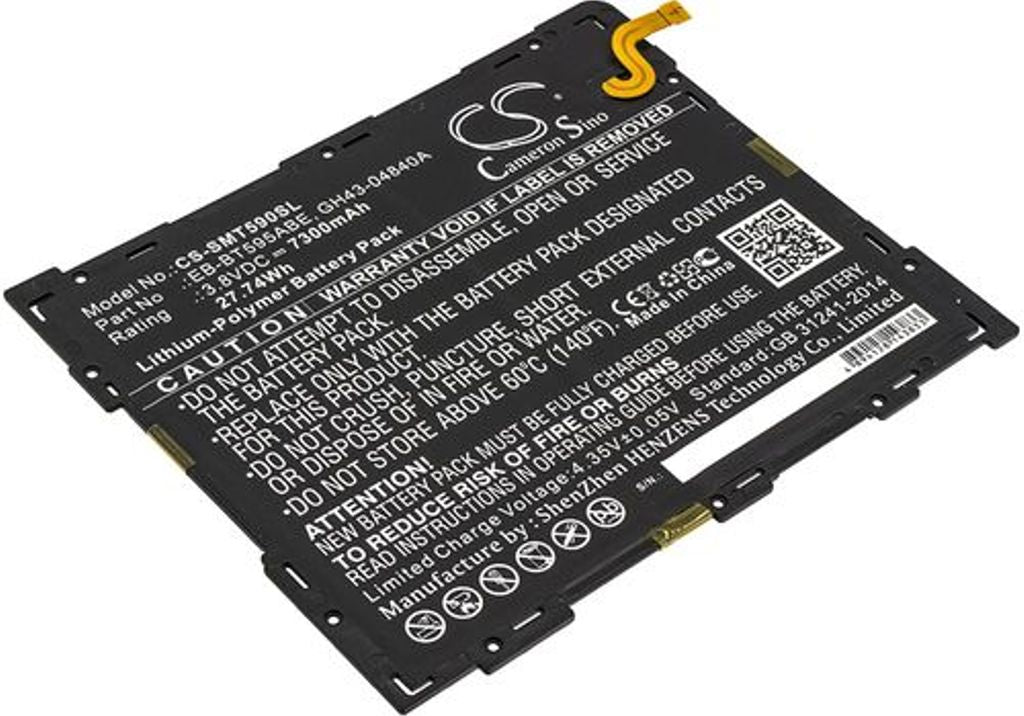 Batteri for Samsung SM-T590 etc