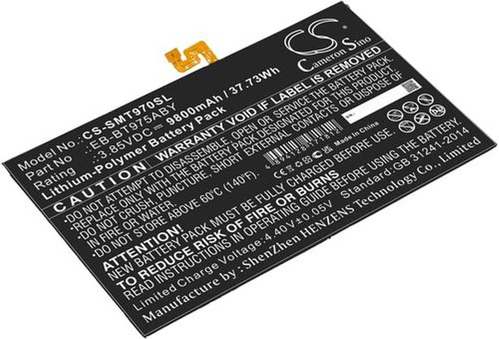 Batteri for Samsung Galaxy Tab S7 Plus 12.4 etc