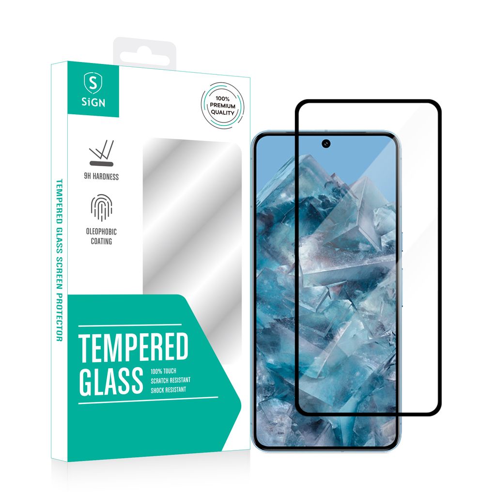 SiGN 3D härdat glas skärmskydd till Google Pixel 8 Pro