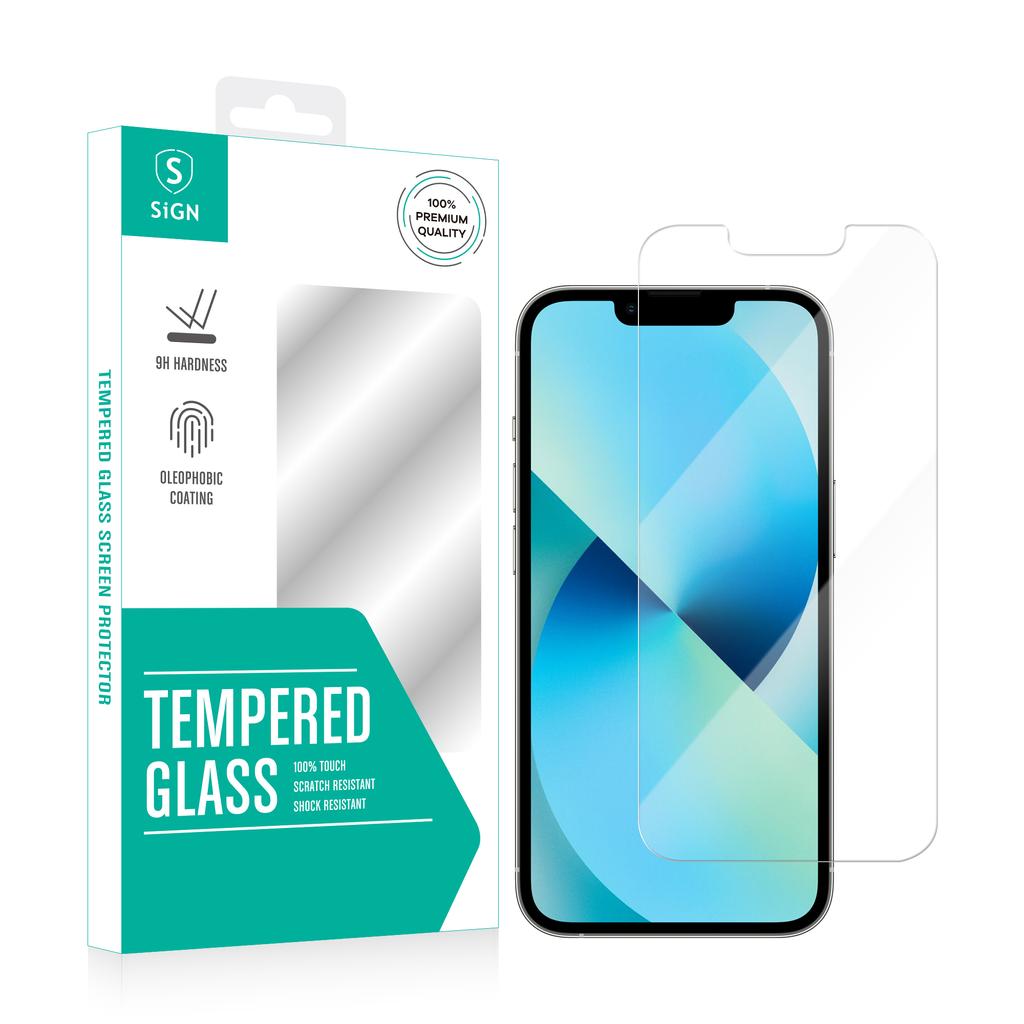 SiGN Skärmskydd Tempered Glass for iPhone 13 & iPhone 13 Pro