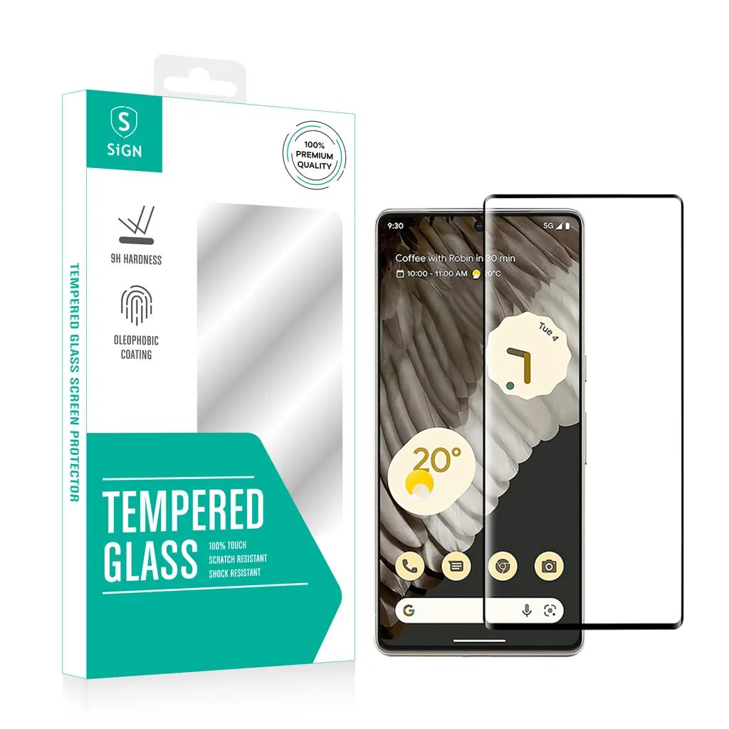 SiGN 2.5D skärmskydd härdat glas till Google Pixel 7 Pro 5G