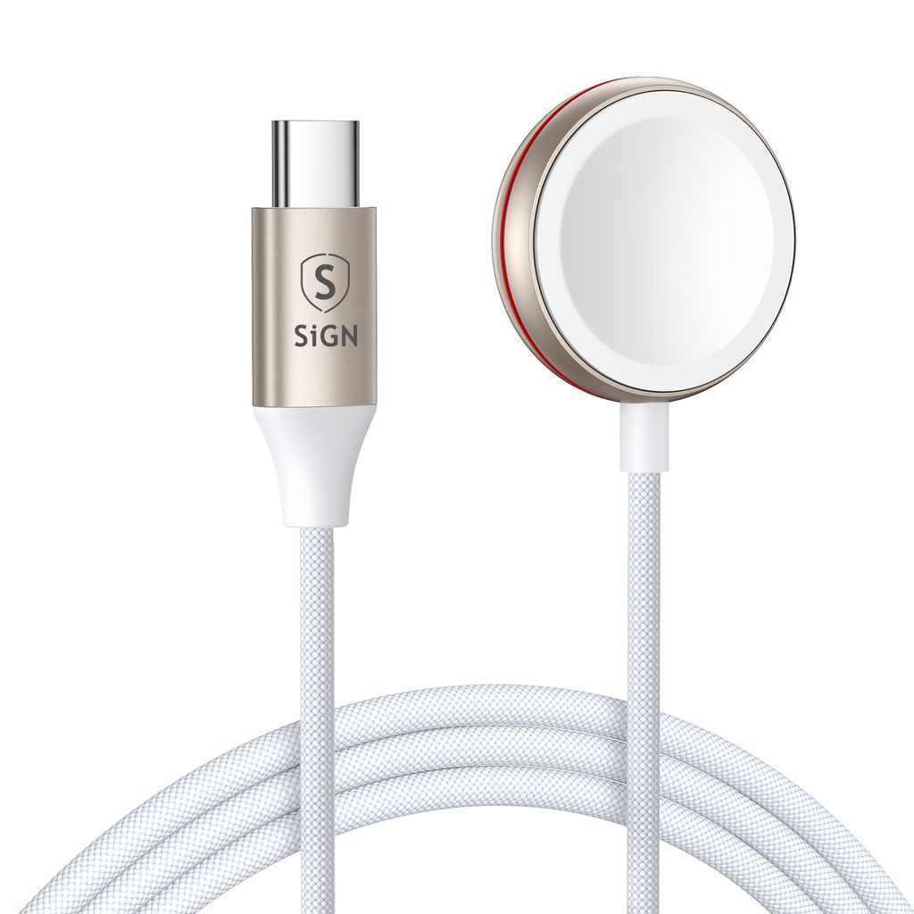 SiGN Magnetic USB-C Charger for Apple Watch, 3.5W 1.2m