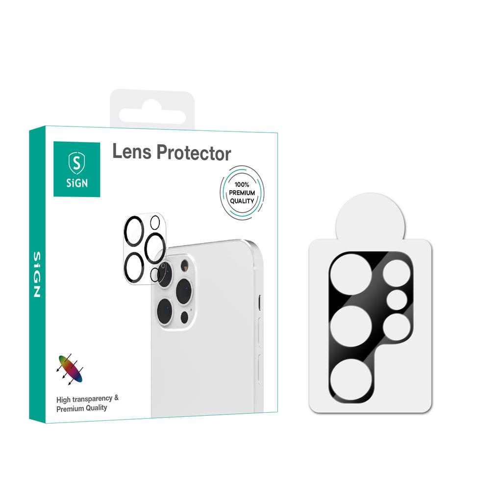 SiGN Lens Protector härdat glas till Samsung Galaxy S22 Ultra