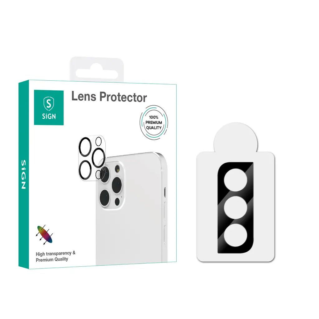 SiGN Lens Protector härdat glas till Samsung Galaxy S23 & Galaxy S23 Plus