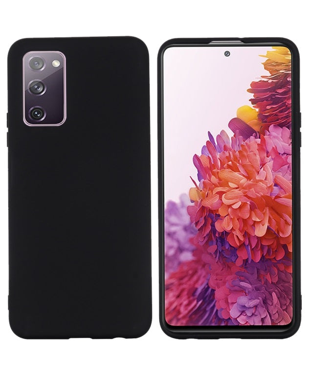 SiGN Liquid Silicone skal till Samsung Galaxy S20 FE – svart