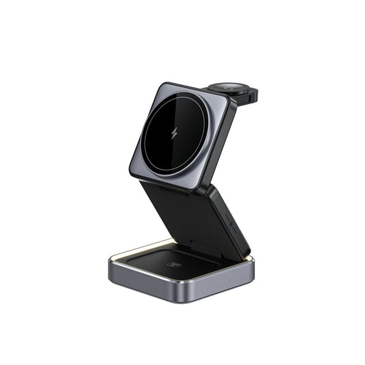 SiGN 3-in-1 Foldable Wireless Magnetic Charging Station 15W