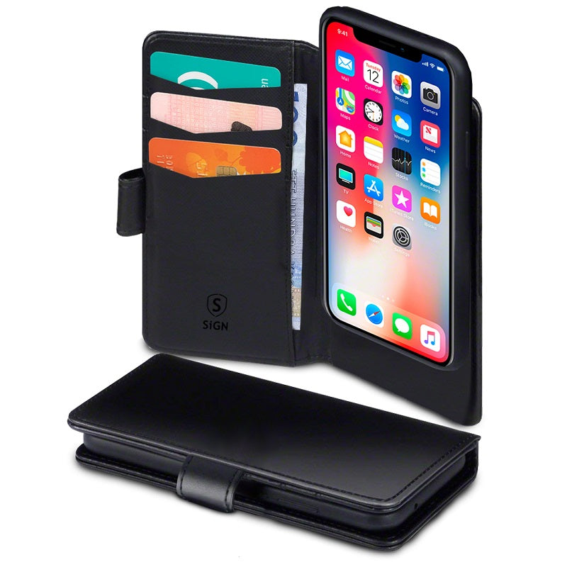 SiGN Wallet Fodral 2-in-1 for iPhone 11 & XR - Black